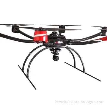 Mesh Relay Unit Added with Drone for Long Distance Surveillance and Patrol